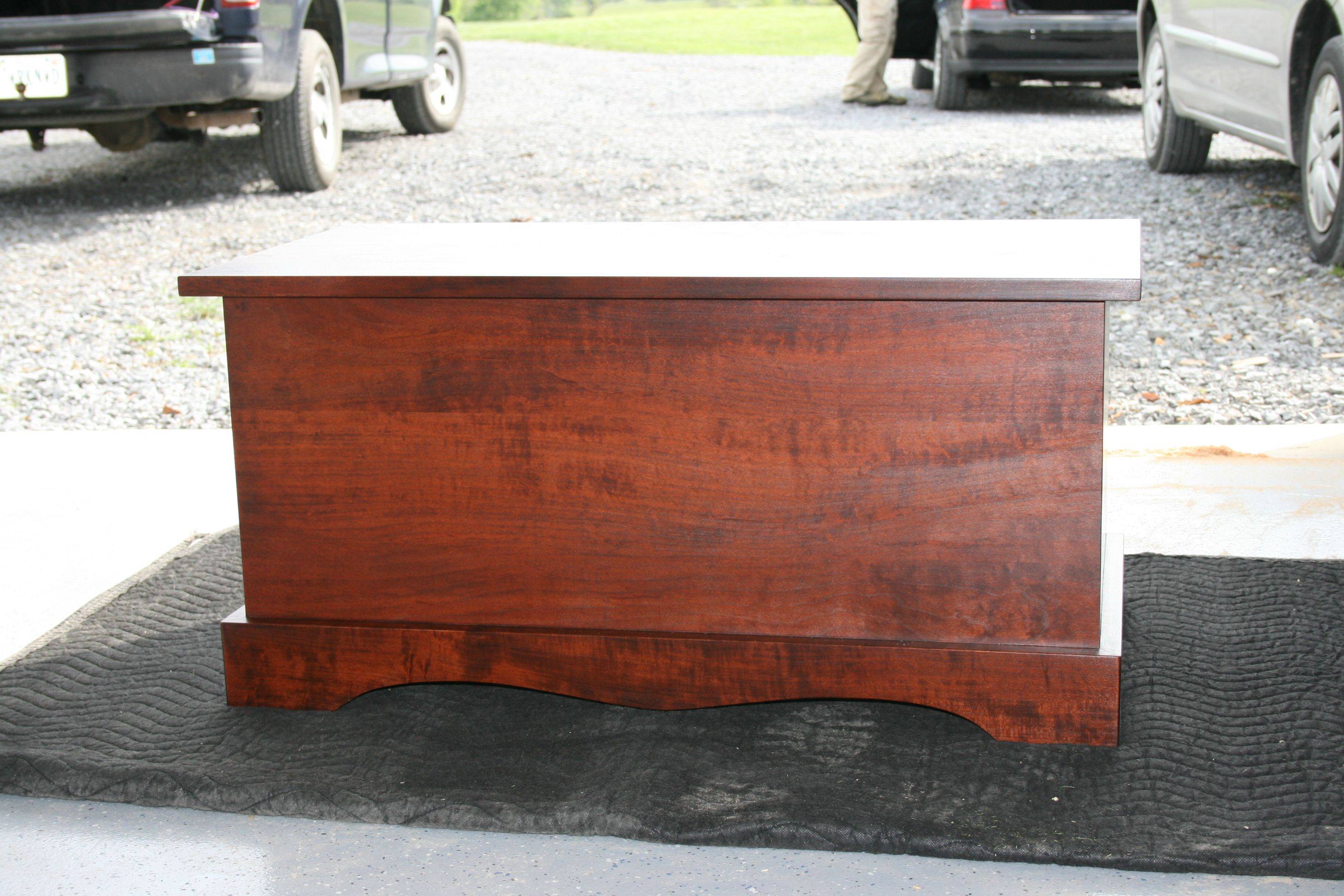 Chest in solid cherry