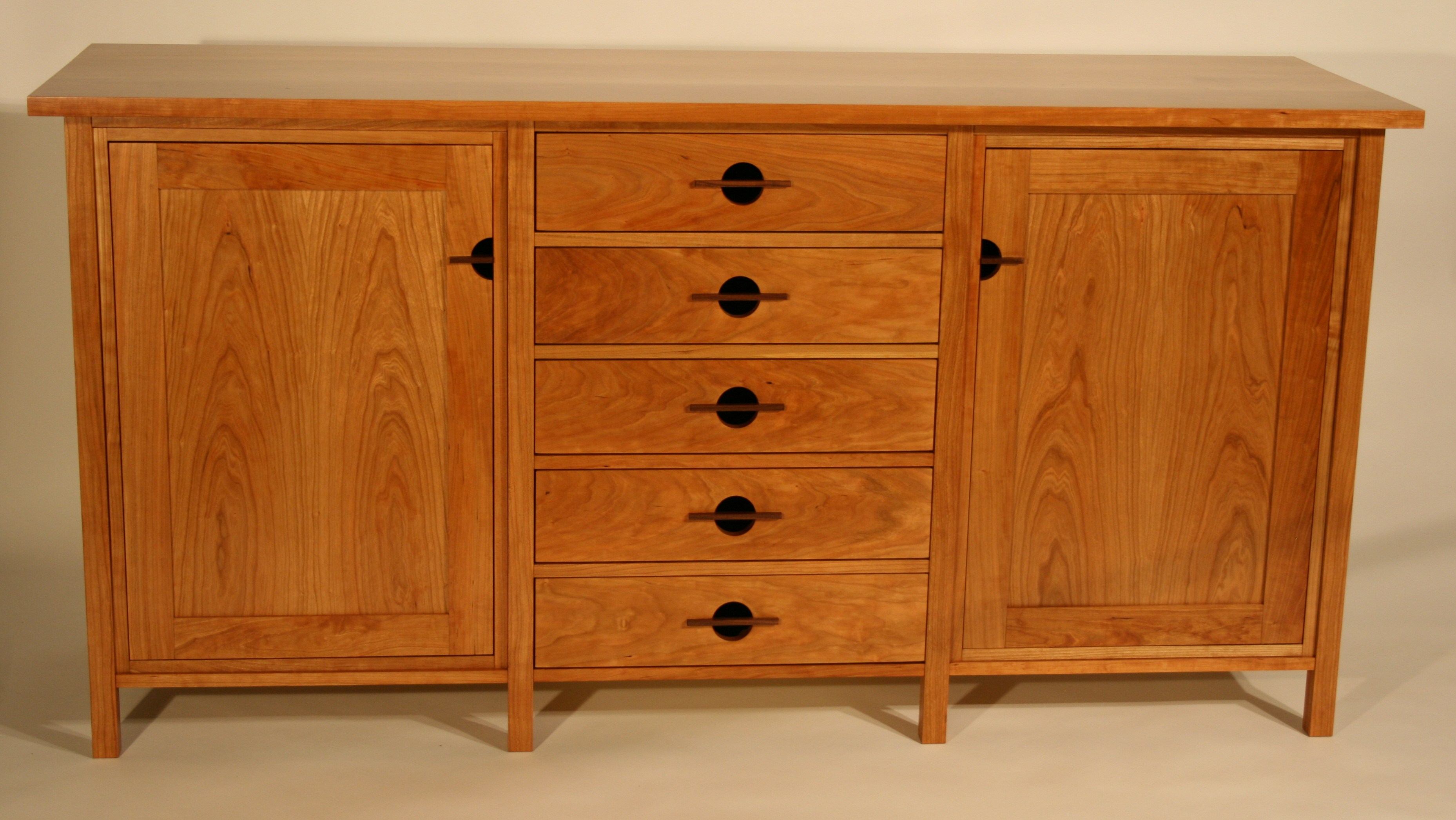 Custom cherry sideboard